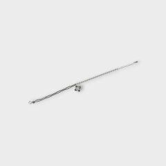 Livatilla Gurmet & Ataç Zincir Alhambra Yonca Gümüş Kadın Bileklik