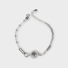 Livatilla Yaşam Ağacı 925 Ayar Gümüş Kadın Bileklik