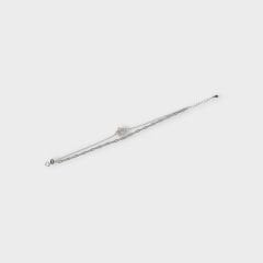 Livatilla Papatya Ataç Zincir İkili Kombin 925 Ayar Gümüş Kadın Bileklik