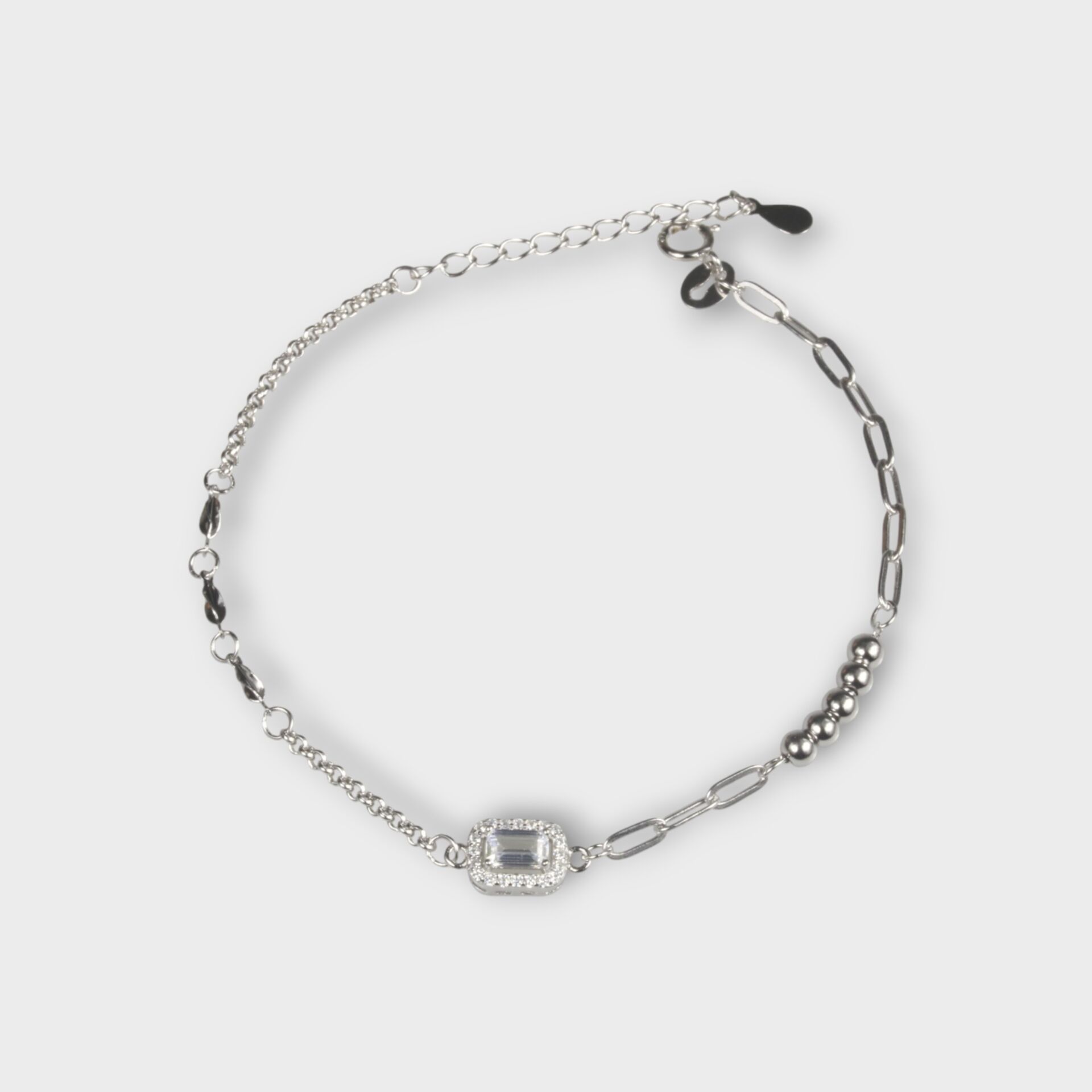 Livatilla Baget 925 Ayar Gümüş Kadın Bileklik