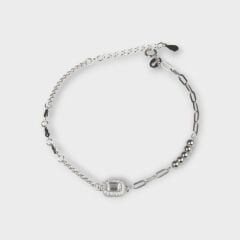 Livatilla Baget 925 Ayar Gümüş Kadın Bileklik