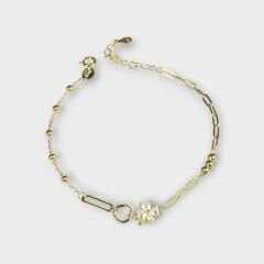 Livatilla Yonca 925 Ayar Gümüş Kadın Bileklik