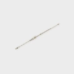 Livatilla Sedef Motif Kelebek 925 Ayar Gümüş Kadın Bileklik