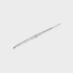 Livatilla İki Zincir Kombin Yıldız 925 Ayar Gümüş Kadın Bileklik