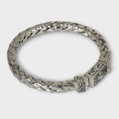 Livatilla İthal  Model 925 Ayar Gümüş Erkek Bileklik  Şık Tasarım