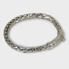 Livatilla İthal Model 925 Ayar Gümüş Erkek Bileklik  Şık Tasarım