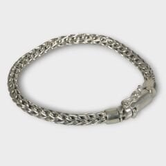 Livatilla İthal Halat Model 925 Ayar Gümüş Erkek Bileklik Şık Tasarım