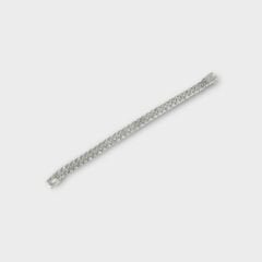 Livatilla Gurmet Model 925 Ayar Gümüş Erkek Bileklik  Şık Tasarım