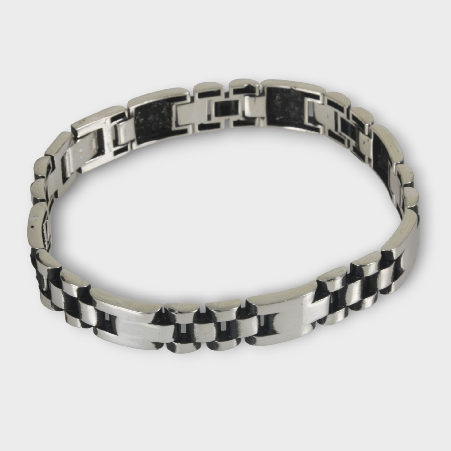 Livatilla 925 Ayar Gümüş Erkek Bileklik Şık Tasarım