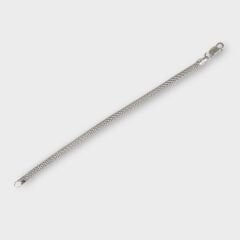 Livatilla Hasır Model 925 Ayar Gümüş Erkek Bileklik Şık Tasarım