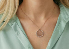 Livatilla Yaşam Çiçeği Gümüş Kadın Kolye