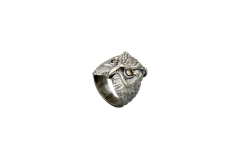 Özel Üretim Baykuş Model Gümüş Erkek Yüzük