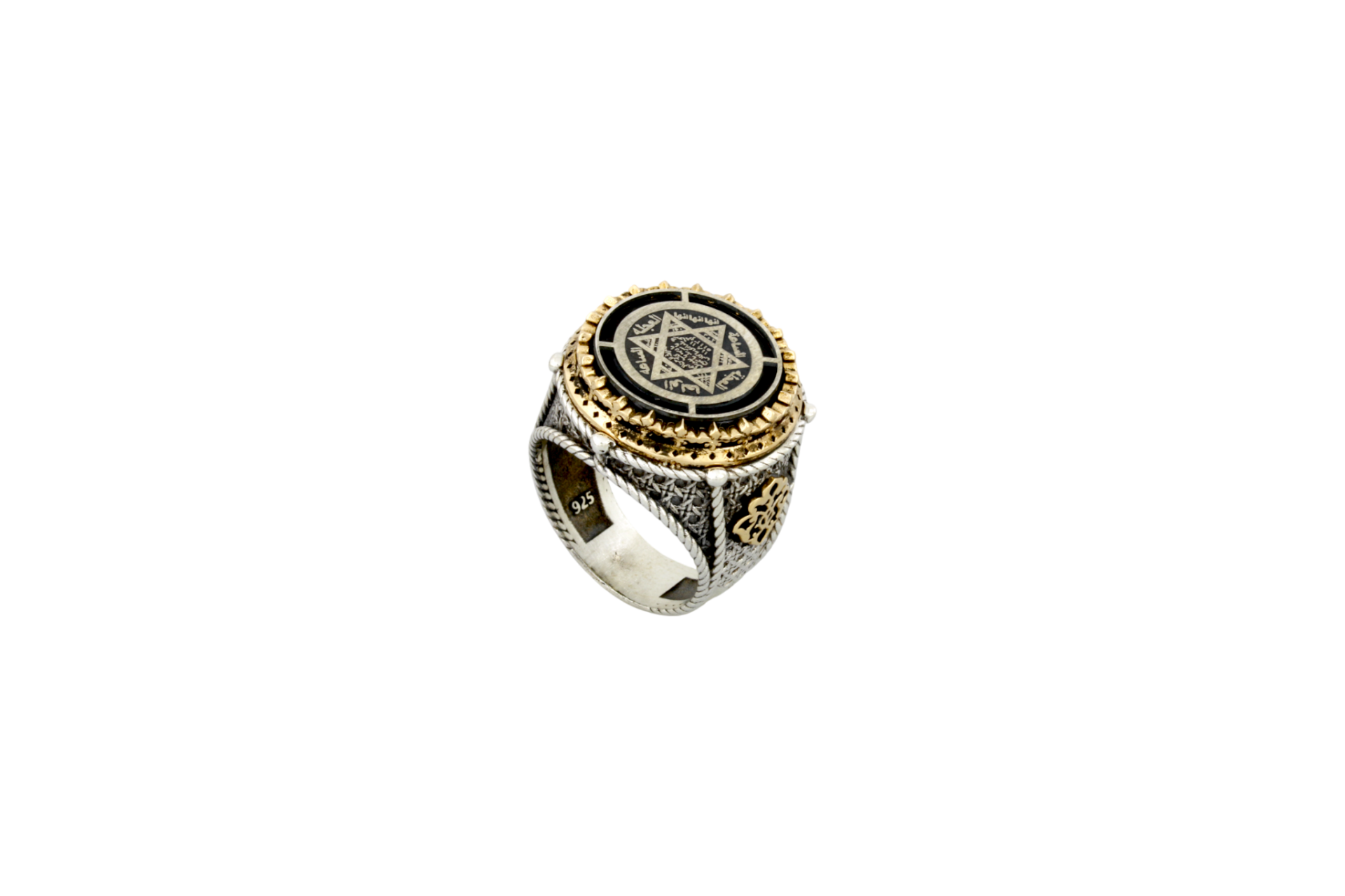 Livatilla Süleyman Mührü Gümüş Erkek Yüzük