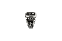 Livatilla Elif Vav Model Gümüş Erkek Yüzük